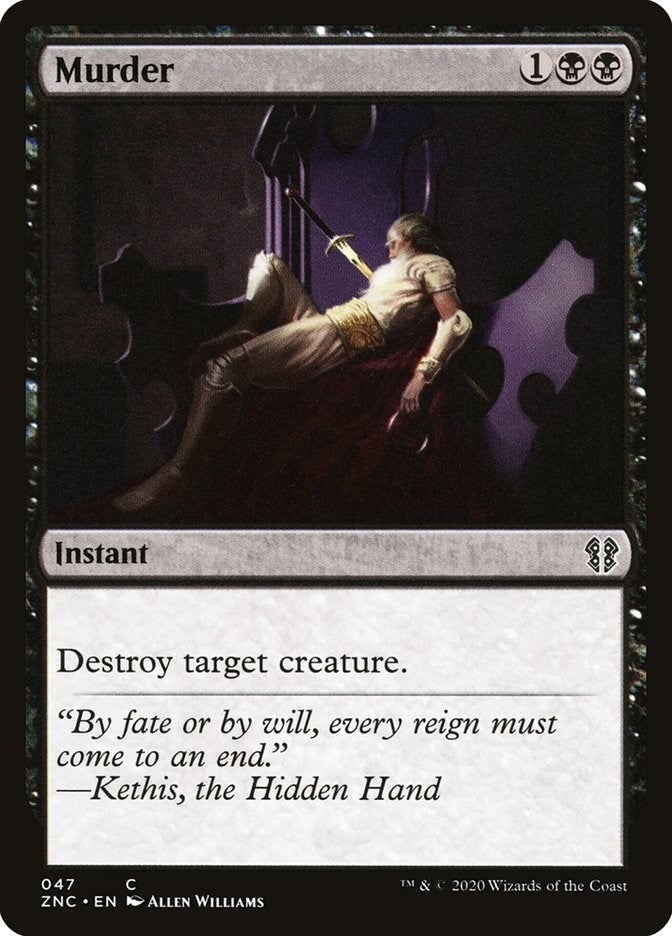 Image for Murder (47) [Zendikar Rising] - Magic: The Gathering