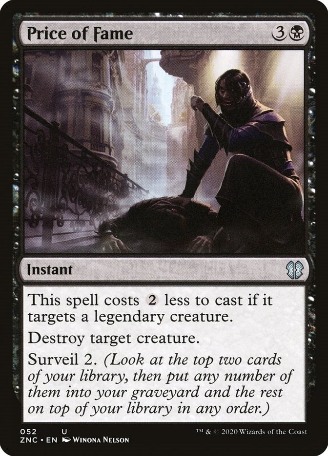 Price of Fame (52) [Commander: Zendikar Rising]