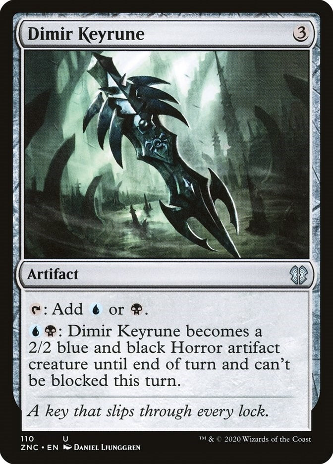 Image for Dimir Keyrune (110) [Zendikar Rising] - Magic: The Gathering
