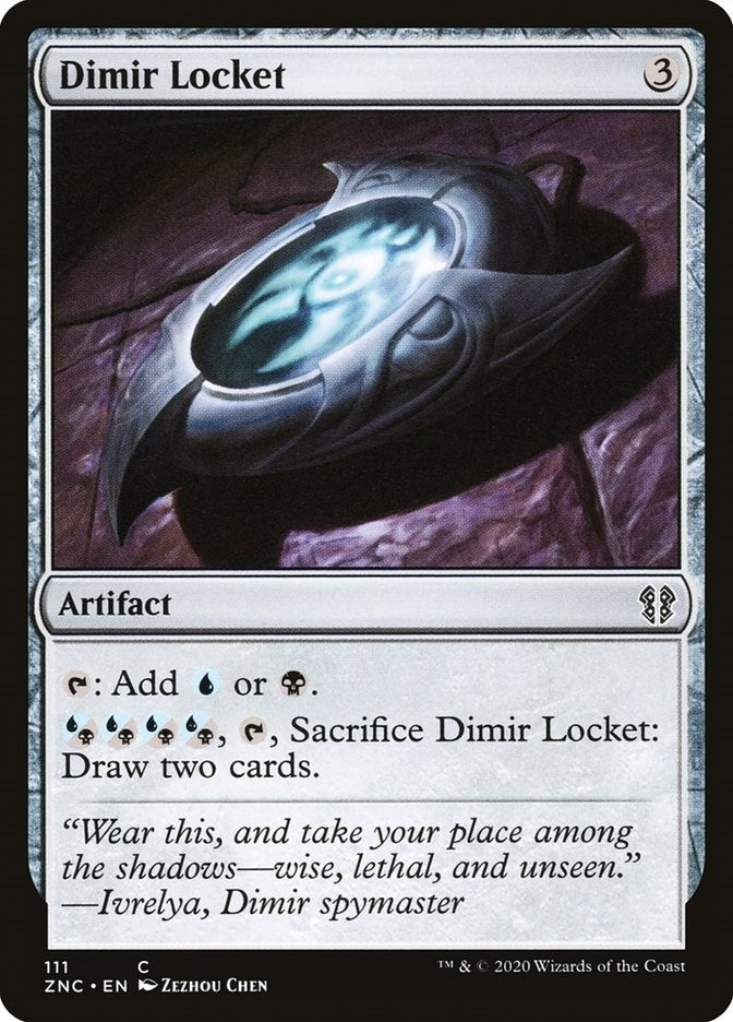 Image for Dimir Locket (111) [Zendikar Rising] - Magic: The Gathering