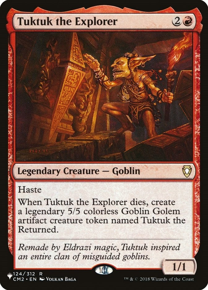 Image for Tuktuk the Explorer (124/312) [The List Reprints] - Magic: The Gathering