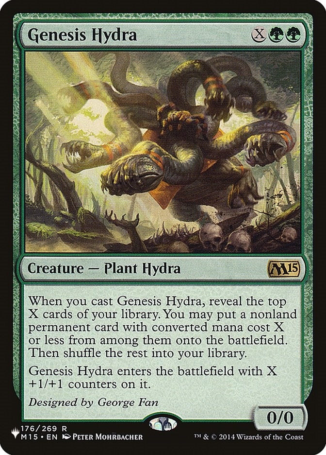 Image for Genesis Hydra (176/269) [The List Reprints] - Magic: The Gathering
