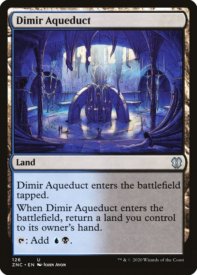 Image for Dimir Aqueduct (126) [Zendikar Rising] - Magic: The Gathering
