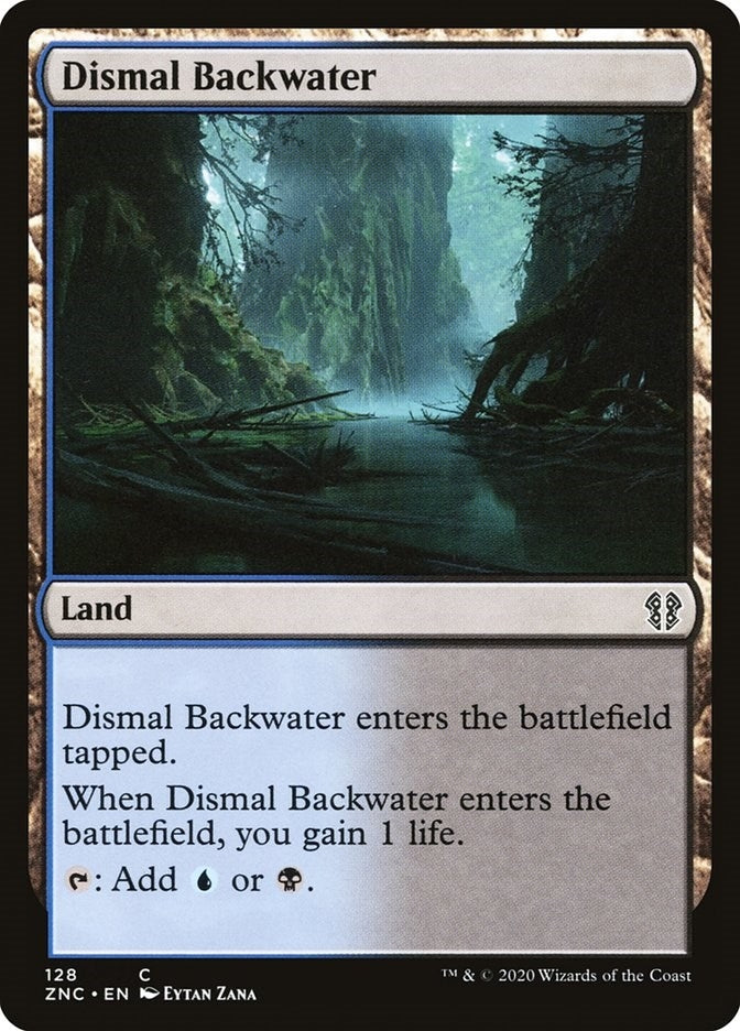 Dismal Backwater (128) [Commander: Zendikar Rising]