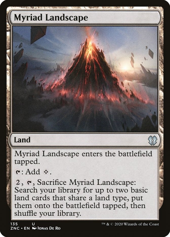 Image for Myriad Landscape (135) [Zendikar Rising] - Magic: The Gathering