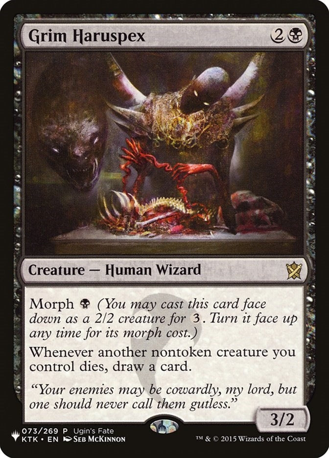 Image for Grim Haruspex (073/269) [The List Reprints] - Magic: The Gathering