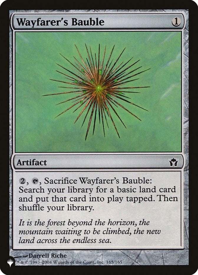 Image for Wayfarer's Bauble (165/165) [The List Reprints] - Magic: The Gathering