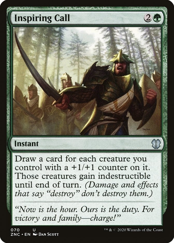 Image for Inspiring Call (70) [Zendikar Rising] - Magic: The Gathering