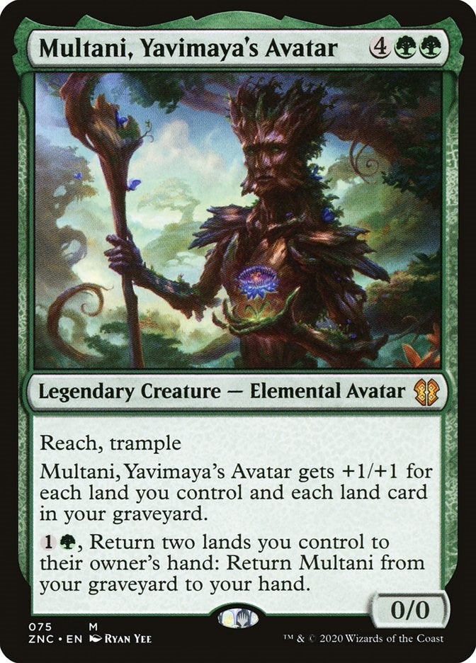 Image for Multani, Yavimaya's Avatar (75) [Zendikar Rising] - Magic: The Gathering