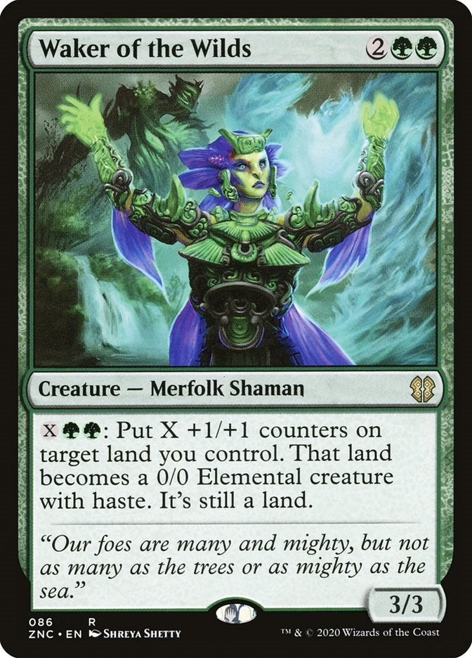 Image for Waker of the Wilds (86) [Zendikar Rising] - Magic: The Gathering