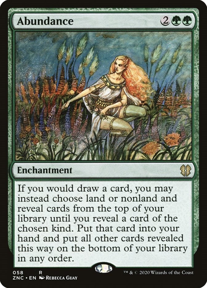 Image for Abundance (58) [Zendikar Rising] - Magic: The Gathering