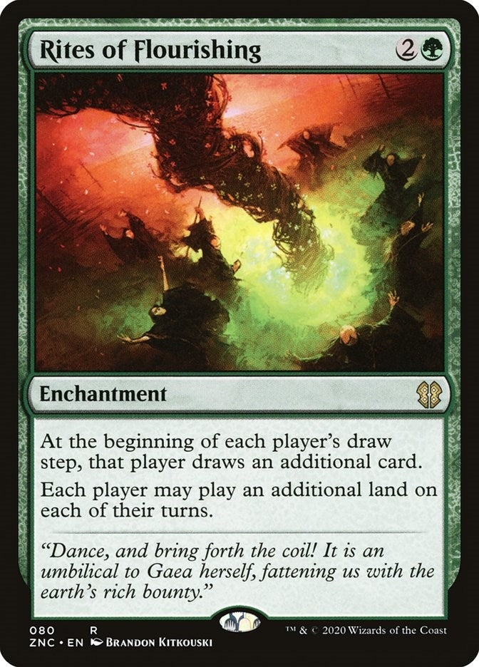 Image for Rites of Flourishing (80) [Zendikar Rising] - Magic: The Gathering