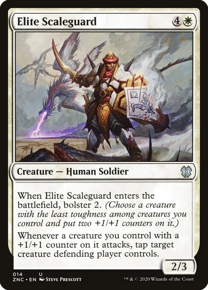 Image for Elite Scaleguard (14) [Zendikar Rising] - Magic: The Gathering