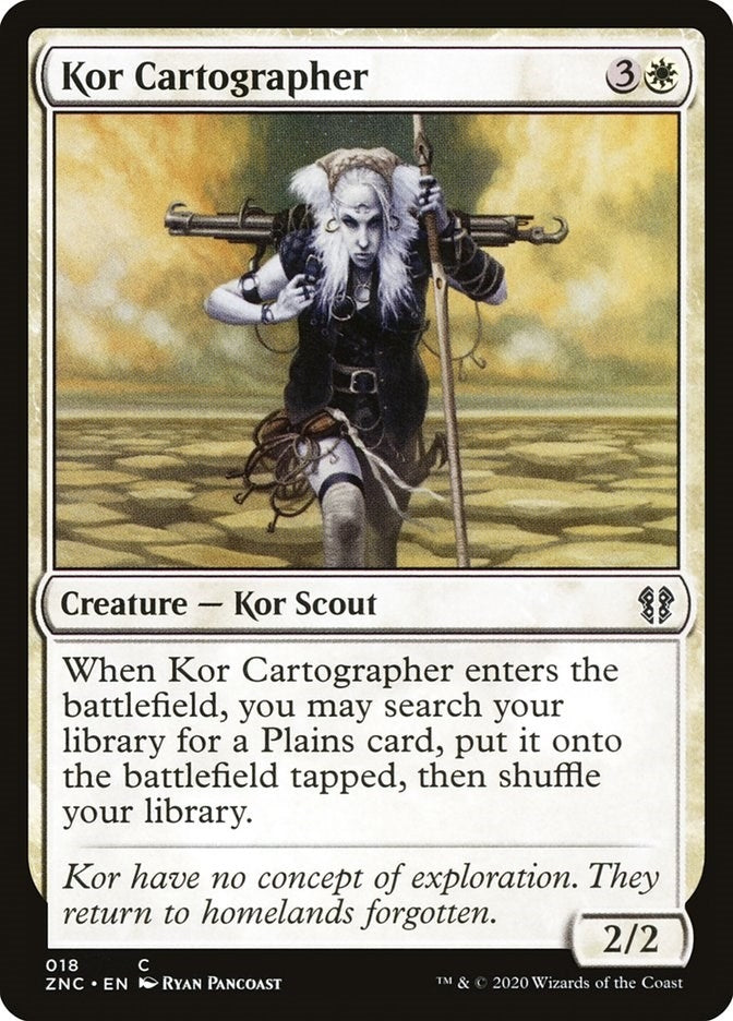 Image for Kor Cartographer (18) [Zendikar Rising] - Magic: The Gathering