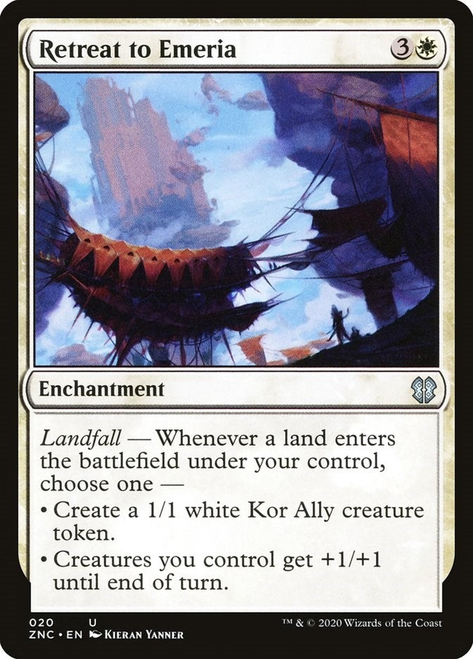 Image for Retreat to Emeria (20) [Zendikar Rising] - Magic: The Gathering
