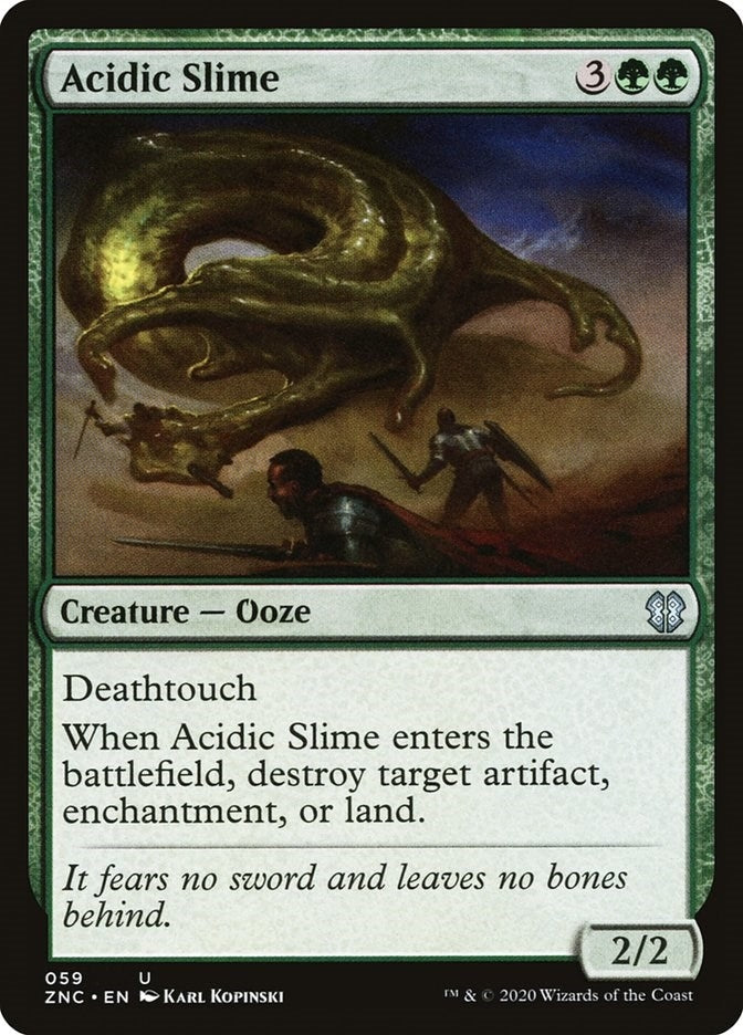 Image for Acidic Slime (59) [Zendikar Rising] - Magic: The Gathering