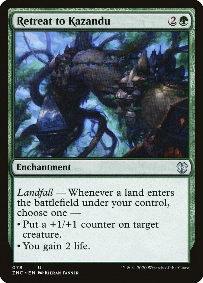 Image for Retreat to Kazandu (78) [Zendikar Rising] - Magic: The Gathering