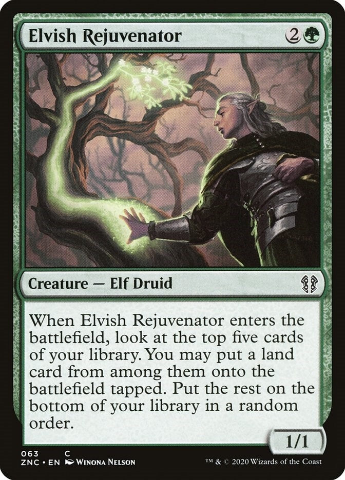 Image for Elvish Rejuvenator (63) [Zendikar Rising] - Magic: The Gathering