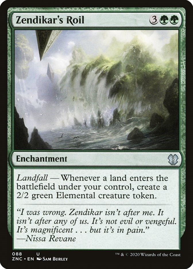 Zendikar's Roil (88) [Commander: Zendikar Rising]