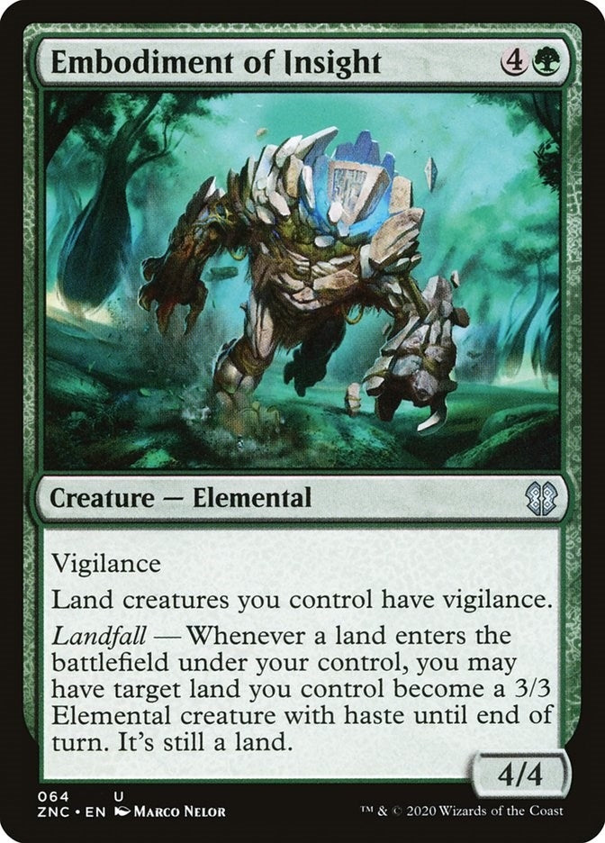 Image for Embodiment of Insight (64) [Zendikar Rising] - Magic: The Gathering