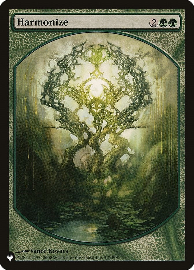 Image for Harmonize (P08) (7-May) [The List Reprints] - Magic: The Gathering