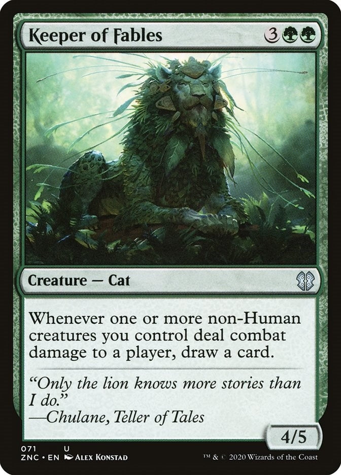 Image for Keeper of Fables (71) [Zendikar Rising] - Magic: The Gathering