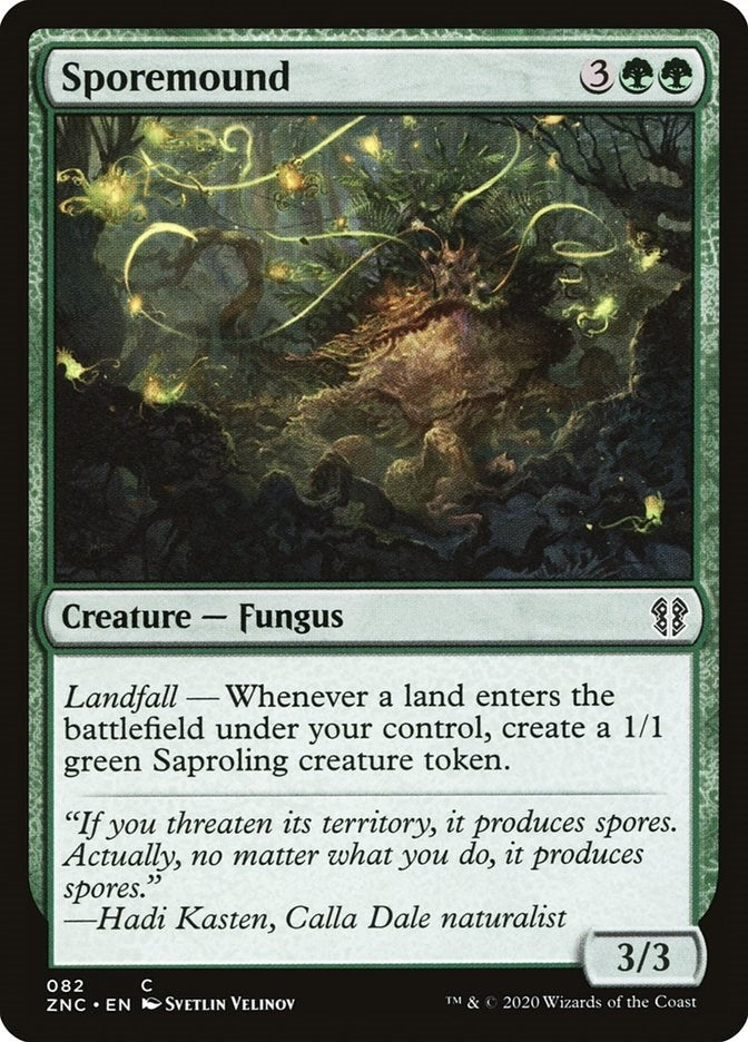 Image for Sporemound (82) [Zendikar Rising] - Magic: The Gathering