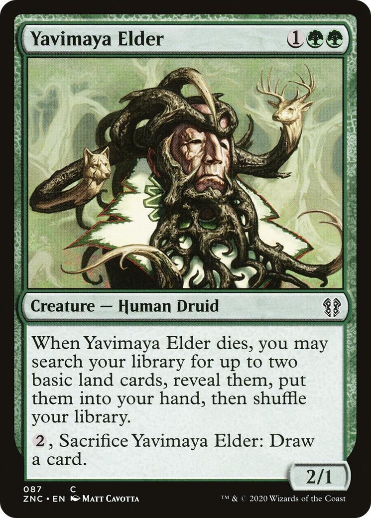 Image for Yavimaya Elder (87) [Zendikar Rising] - Magic: The Gathering