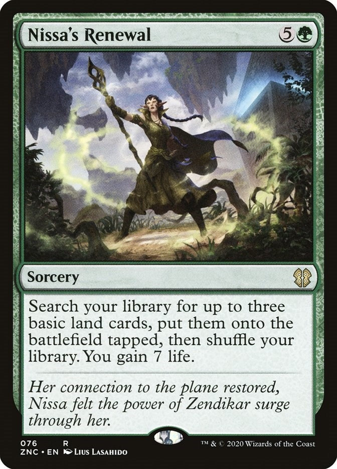 Image for Nissa's Renewal (76) [Zendikar Rising] - Magic: The Gathering