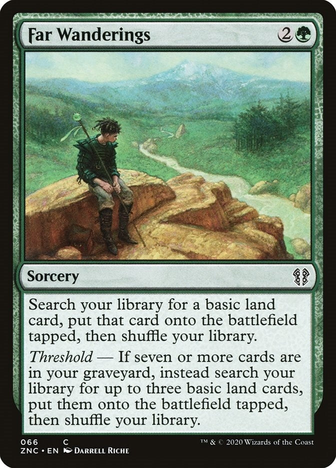 Far Wanderings (66) [Commander: Zendikar Rising]