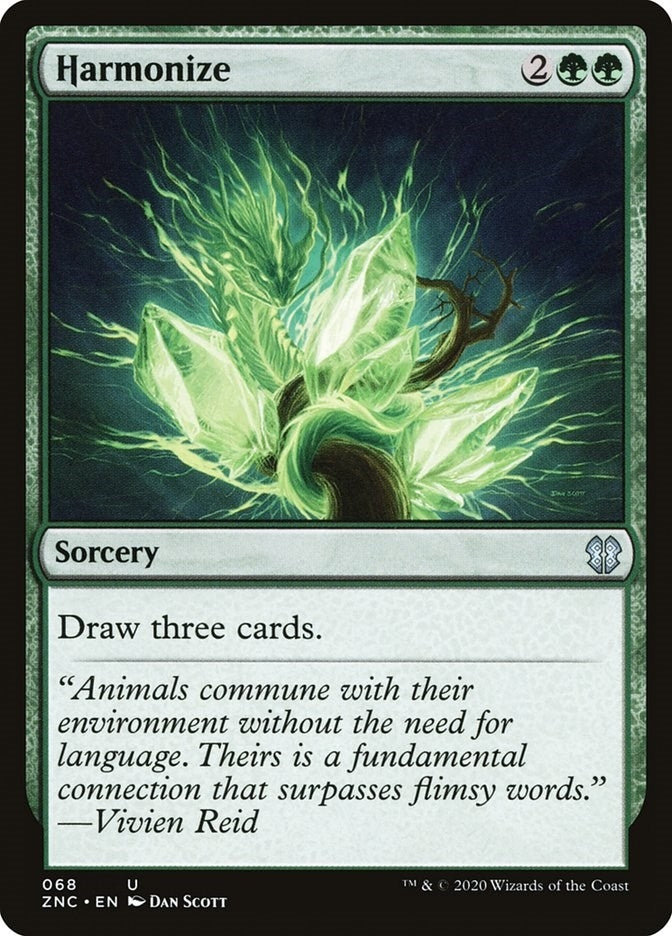 Image for Harmonize (68) [Zendikar Rising] - Magic: The Gathering