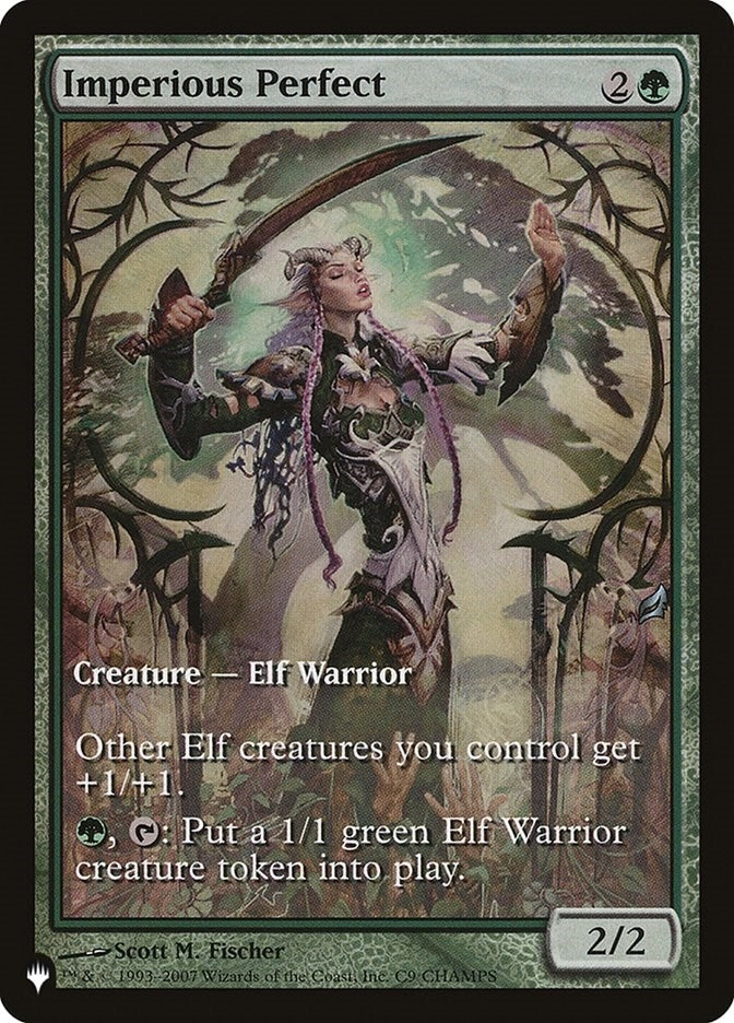 Image for Imperious Perfect (CHAMPS) (C9) [The List Reprints] - Magic: The Gathering