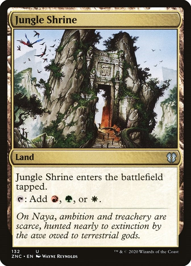 Image for Jungle Shrine (132) [Zendikar Rising] - Magic: The Gathering