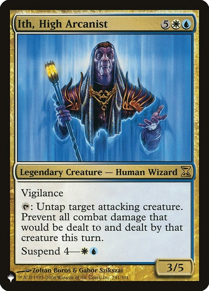 Image for Ith, High Arcanist (241/301) [The List Reprints] - Magic: The Gathering