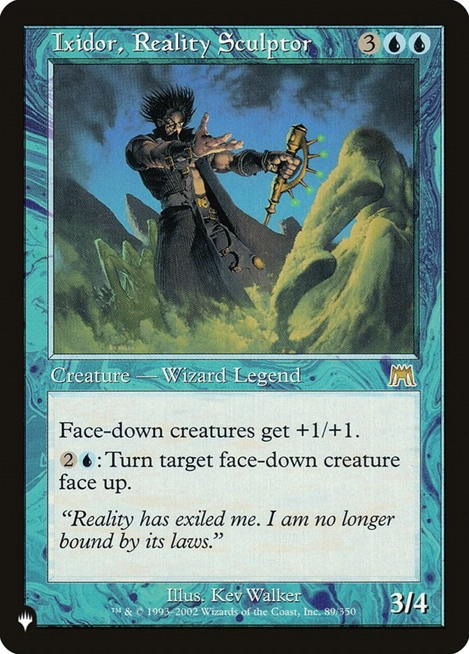 Image for Ixidor, Reality Sculptor (89/350) [The List Reprints] - Magic: The Gathering