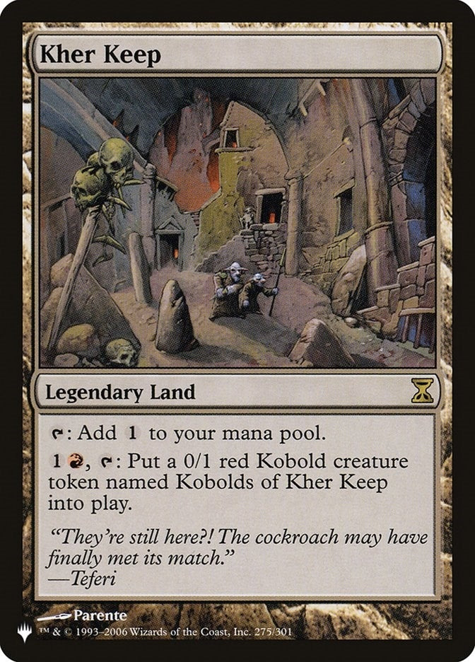 Image for Kher Keep (275/301) [The List Reprints] - Magic: The Gathering