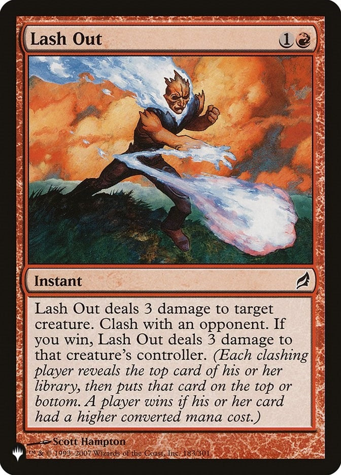 Image for Lash Out (183/301) [The List Reprints] - Magic: The Gathering