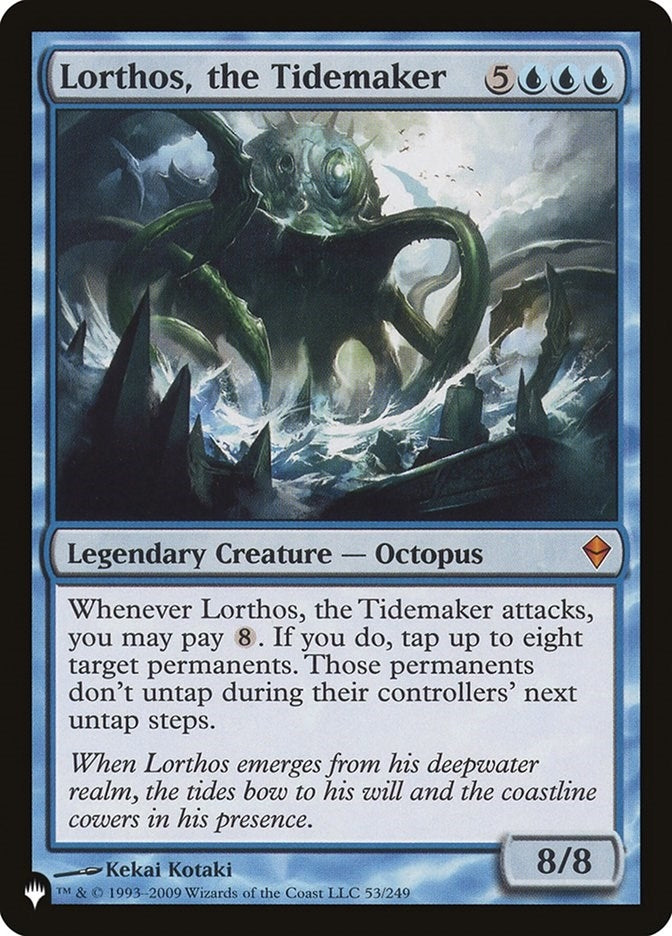 Image for Lorthos, the Tidemaker (53/249) [The List Reprints] - Magic: The Gathering