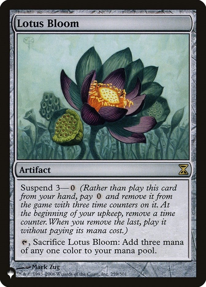 Image for Lotus Bloom (259/301) [The List Reprints] - Magic: The Gathering