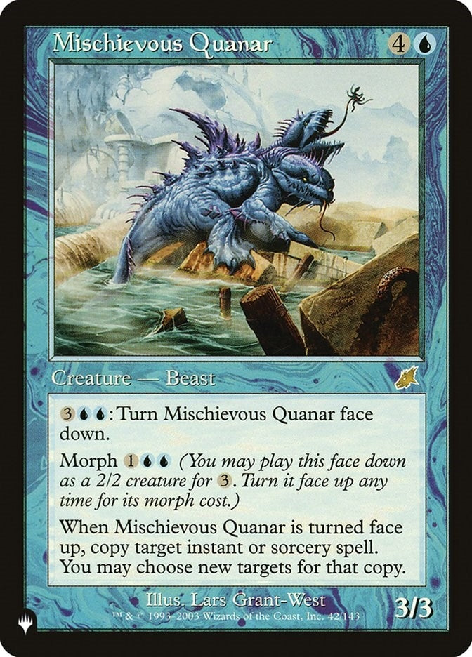 Image for Mischievous Quanar (42/143) [The List Reprints] - Magic: The Gathering
