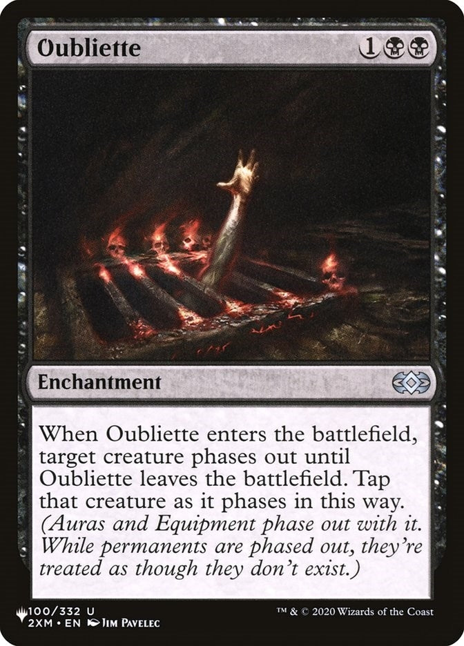 Image for Oubliette (100/332) [The List Reprints] - Magic: The Gathering
