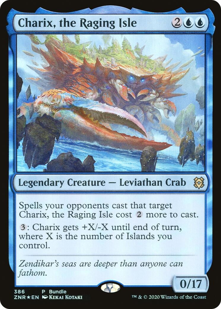 Image for Charix, the Raging Isle (ZNR Bundle) (386) [Unique and Miscellaneous Promos] - Magic: The Gathering