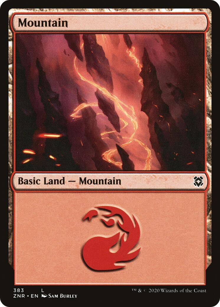 Image for Mountain (383) [Zendikar Rising] - Magic: The Gathering
