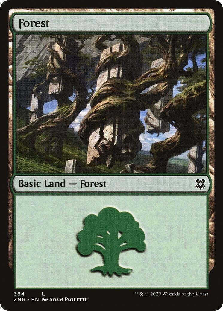 Image for Forest (384) [Zendikar Rising] - Magic: The Gathering