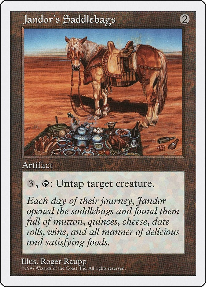Image for Jandor's Saddlebags [Fifth Edition] - Magic: The Gathering
