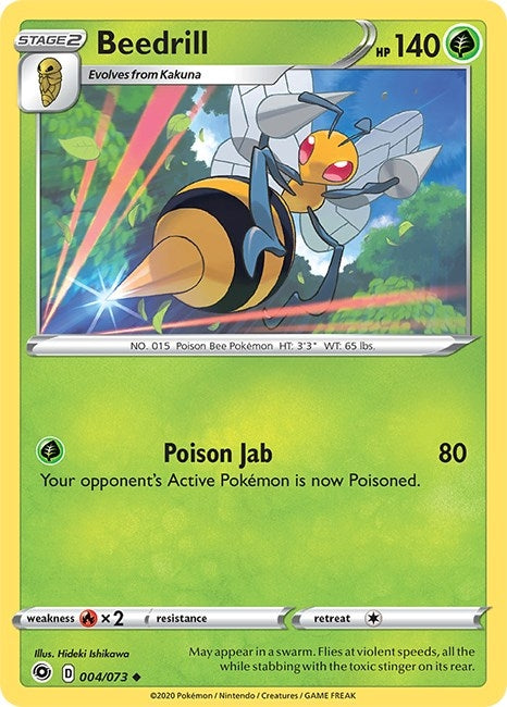 Image for Beedrill (04/73) [Champion's Path] - Pokemon