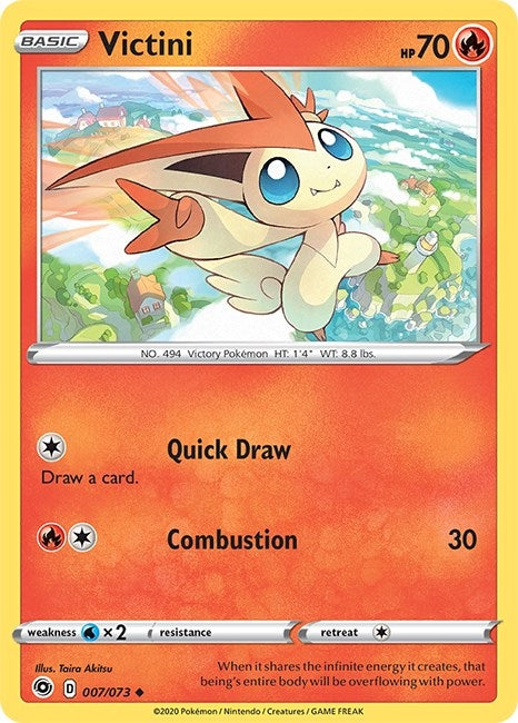 Image for Victini (07/73) [Champion's Path] - Pokemon