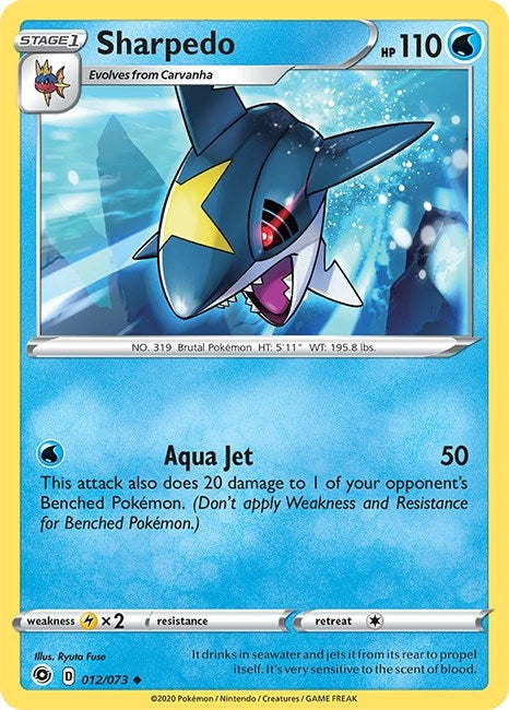 Image for Sharpedo (12/73) [Champion's Path] - Pokemon