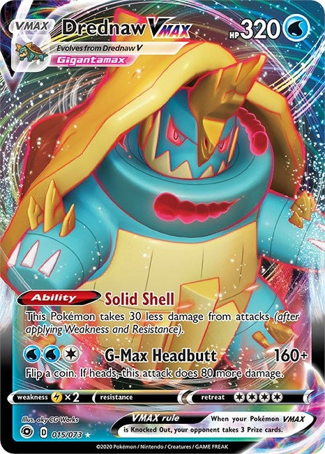 Image for Drednaw VMAX (15/73) [Champion's Path] - Pokemon