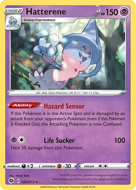 Image for Hatterene (20/73) [Champion's Path] - Pokemon